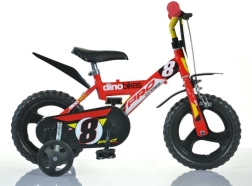 Dino Bikes børnecykel 12" rød 2017