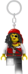 LED-nøglering LEGO piratprinsesse med lys