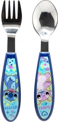 Børnebestik med Stitch-motiv