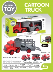 køretøjssæt bugseringsvogn med brandbiler