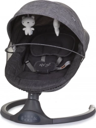 CHIPOLINO elektrisk vugge Nest Granite