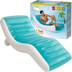 Intex oppustelig liggestol til vand 191 × 99 cm