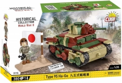 Byggesæt af tank TYPE 95 HA-GO 1:35 fra COBI