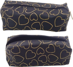 Penalhus sort med gyldne hjerter