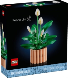 LEGO Botanicals fredslilje (Spathiphyllum) – byggesæt til voksne