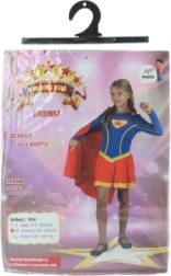 Kjole til karneval for heltinde, 120-130 cm