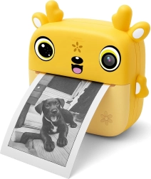 Børne digitalt kamera med øjeblikkelig termisk print snapi