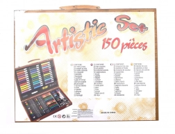 Træmalerkuffert 150 stk.