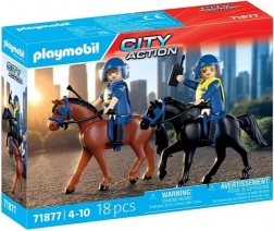 Playmobil politirytter-patrulje Action Heroes
