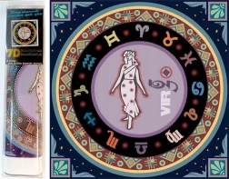 Diamantmaling 7D Jomfruen 30x30 cm