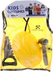 Bygningsarbejder kostume til børn