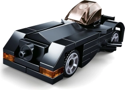 Sluban byggesæt sort muskelbil