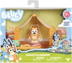 Bluey mini-legestue med Bingo-figur