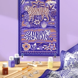 Silkemaling Atelier 10 fra DJECO