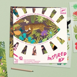 DJECO Overføringsbilleder inspireret af Douanier Rousseau