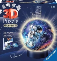 RAVENSBURGER Lysende puzzleball Astronaut 72 brikker