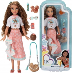 Disney ILY 4EVER modedukke inspireret af MOANA, 30 cm med tilbehør