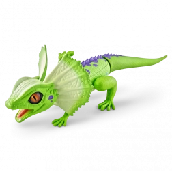 Robo Alive robotisk øgle med krave – orange