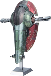 3D metalpuslespil Star Wars: Boba Fett Starfighter METAL EARTH ICONX