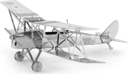 Metal 3D-puslespil fly DE HAVILLAND Tiger Moth – METAL EARTH