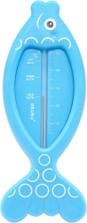 Akuku babybadetermometer fisk blå