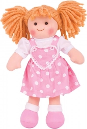 Stofdukke Ruby 28 cm