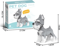 Byggesæt 800 dele – schnauzer