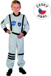 Karnevalkostume astronaut til børn 120-130 cm