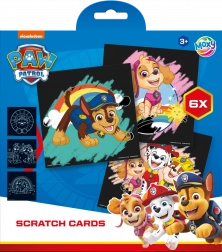 Skrabebilleder Paw Patrol 6 stk.