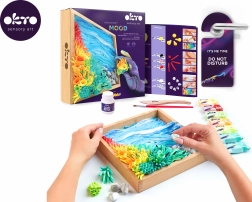 Okto 3D modelleringssæt Roligt ocean 21 × 21 cm