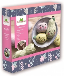 Lovely box hæklede frugter – amigurumi kreativ sæt