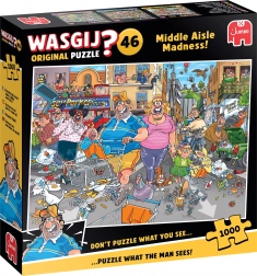 Puzzle JUMBO WASGIJ 46 Vanvid i Middelgaden 1000 brikker