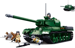 Sluban slaget om Budapest – sovjetisk tung kampvogn IS-2 2-i-1 byggesæt