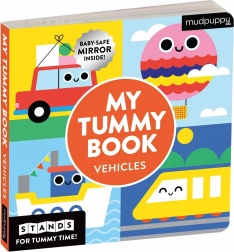 Dobbeltsidet bog med spejl – transportmidler