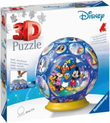 Kugle 3D-puslespil DISNEY fra RAVENSBURGER, 72 brikker