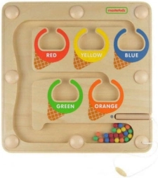 Magnetisk farvesorteringslabyrint MASTERKIDZ