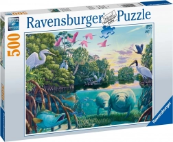 Ravensburger puslespil Øjeblikke med søkøer 500 brikker