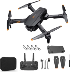 Sammenklappelig drone med Wi‑Fi‑kamera 720p og fjernbetjening