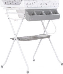 Badekar med puslepude og stativ Aqua Giraffe fra Chipolino