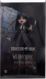 samlerdukke Wednesday Addams MONSTER HIGH i Nevermore-uniform