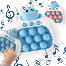 Elektronisk spil POP IT Antistress færdighedsspil Dino Blå