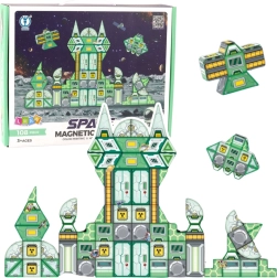 Magnetiske byggesæt Kosmos Station 108 stk