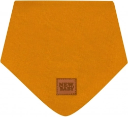 Børne bomuldshalsedisse New Baby Favorite brun M