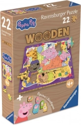 Træpuslespil PEPPA PIG 22 brikker – Ravensburger