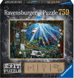 Ravensburger puslespil EXIT: Ubåd 759 stk.