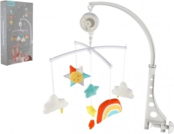 Babymobil over krybben med optræksmekanisme