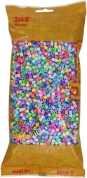 Strygeperler pastel 5 mm, 6000 stk