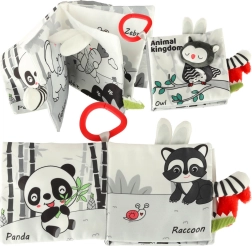 Sensorisk stofbog ANIMAL KINGDOM – ugle