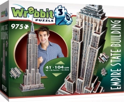 WREBBIT 3D-puslespil Empire State Building – 975 brikker