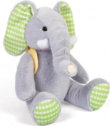 Plys-elefant med rygsæk 20 cm BIGJIGS TOYS